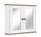 Armoire Murale De Salle Bain Sydney En Mdf Blanc