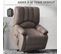 Fauteuil Relax Inclinable Électrique Releveur Baryton Avec Repose-pied Et Télécommande