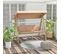 Balancelle De Jardin 3 Places Chloe Beige