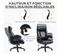 Fauteuil De Bureau Massant Vivian Noir