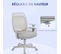 Chaise De Bureau Ergonomique Kostas Gris Clair