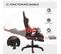 Fauteuil De Gaming Enzo Noir Et Rouge