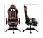 Fauteuil De Gaming Enzo Noir Et Rouge