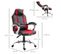 Fauteuil De Bureau Gaming Bruce Rouge Et Noir