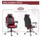 Fauteuil De Bureau Gaming Bruce Rouge Et Noir