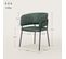 Lot De 2 Chaises Shirine Design Vert