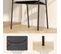 Lot De 2 Chaises Design Claudio Noires Et Grises