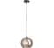 Suspension Boule Argent Verre 20,5x20,5x205cm