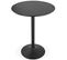 Table Haute Bois Noir 90x90x54cm
