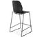 Tabouret De Bar Design Ziggy Mini Black Noir