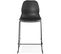 Tabouret De Bar Design Ziggy Mini Black Noir