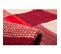 Tapis Fait Main Radical 230 Rouge Multicolore 160 X 230 Cm Rouge