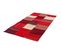 Tapis Fait Main Radical 230 Rouge Multicolore 160 X 230 Cm Rouge