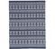 Tapis Extérieur Fait à La Main Ensoleille 210 Bleu 160 X 230 Cm Bleu