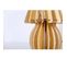 Lampe De Chevet Bois Clair 26x26x40cm