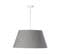 Suspension Tissu Gris 50x50x102cm