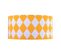 Suspension Tissu Orange 40x40x102cm