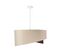 Suspension Tissu Beige 50x50x105cm