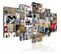 Tableau Art Du Collage Banksy Iv 200 X 100 Cm Multicolore