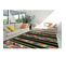 Tapis Artisanat 8053 Multicolore Noir 140 X 200 Cm Noir