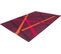 Tapis Style 26 Violet Orange 120 X 170 Cm