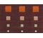 Tapis Style De 40 Marron Orange 120 X 170 Cm