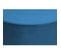 Pouf Banquette Bois Bleu H. 43cm