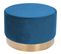 Pouf Banquette Bois Bleu H. 43cm