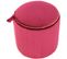 Pouf Tissu Rose H. 42cm