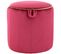 Pouf Tissu Rose H. 42cm