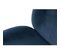 X2 Chaises Charlize Gold Bleu