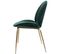 X2 Chaises Charlize Gold vert