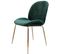 X2 Chaises Charlize Gold vert