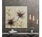 Tableau Fleurs 7 60 X 60 Cm Beige