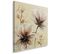 Tableau Fleurs 7 60 X 60 Cm Beige