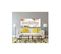 Tableau Home Sweet Home Avec Bieli 100 X 40 Cm Blanc