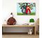 Tableau Le Petit Chaperon Rouge 100 X 70 Cm Rouge