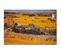 Tableau Paysage De Campagne 40 X 30 Cm Jaune