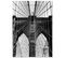 Tableau Bois Pont Brooklyn 80 X 120 Cm Noir