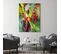 Tableau Bois 73 Abstraction 60 X 80 Cm Multicolore