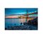 Tableau Pont De Bois Bay W San Francisco 100 X 70 Cm Bleu