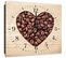 Horloge Murale Bois Et Café Pour Ambiance Chaleureuse 60 X 60 Cm Marron