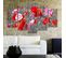 Tableau Coquelicots Rouges 100 X 70 Cm Rouge