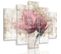 Tableau Pastel Fleuri 200 X 100 Cm Rose