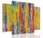 Tableau Peintures Abstraites 200 X 100 Cm Multicolore