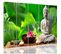 Tableau Bouddha 4 200 X 100 Cm Vert