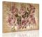 Tableau Roses Sur L'arrière-plan De La Notation Musicale 200 X 100 Cm Beige