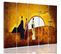 Tableau Ensoleille Egypte 200 X 100 Cm Marron