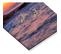 Horloge Paysage Marin Coucher De Soleil Impression Toile 30 X 90 Cm Bleu