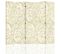 Paravent Tapeta 4 5 Volets 180 X 150 Cm - 2 Faces R° V° + 360° Beige